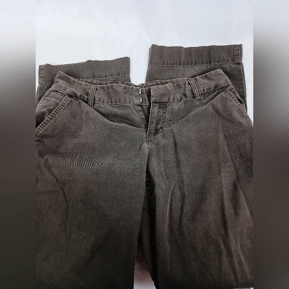 Women's BANANA REPUBLIC Martin Fit designer Chocolate Brown Jeans (#1,279)